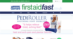 Desktop Screenshot of firstaidfast.co.uk